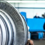 Steam turbine rotor inspection and precision reconditioning at KIMI marine engineering workshop