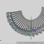 Reverse engineering design of turbine stage through 3D scanning and CAD modeling at KIMI