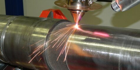 Laser cladding reconditioning of 2-stroke marine engine piston rod at KIMI