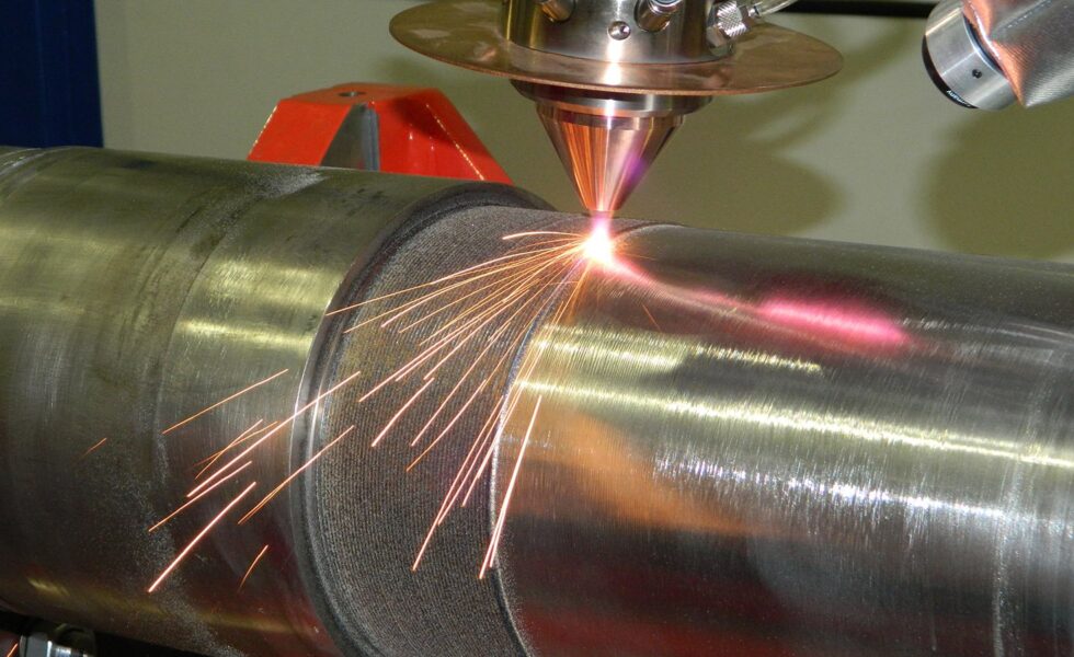 Laser cladding reconditioning of 2-stroke marine engine piston rod at KIMI