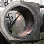 CNC machining of 2-stroke connecting rod big-end bore at KIMI workshop