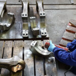 Initial NDT inspection and precision measurements of 4-stroke connecting rod at KIMI