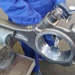 Final dimensional measurement of 4-stroke connecting rod big bore at KIMI