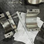 Reverse engineered 4-stroke engine bearings at KIMI workshop