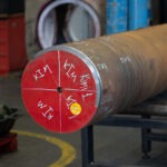 Raw material sampling and ISO 17025 quality control for rudder stock at KIMI Marine Shaft Center