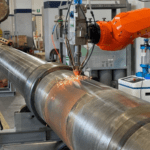 Laser cladding restoration of marine propulsion shaft at KIMI engineering facilities