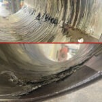 KIMI Stern Tube Bush before Reconditioning