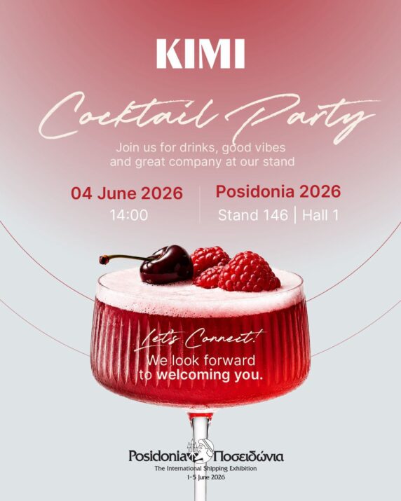 Join us at the KIMI Cocktail Party during #Posidonia2026.