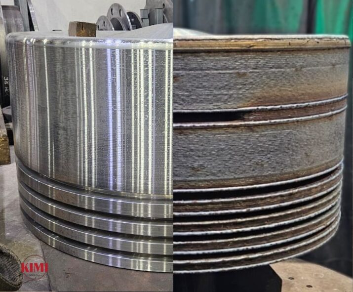 How KIMI Reconditioned a MAN B&W S90ME-C Piston Crown for Costamare Using AI-Driven Robotic Welding