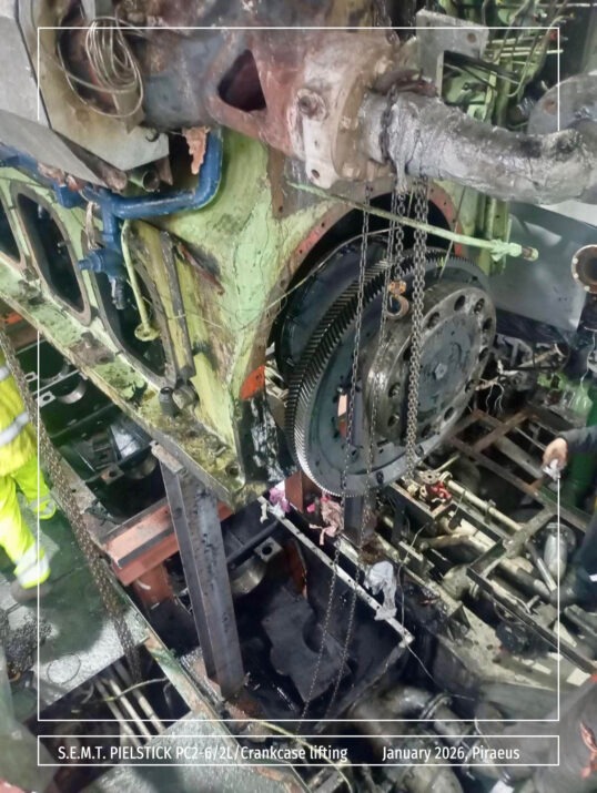 Major Marine Engine Overhaul After Crankshaft Failure | S.E.M.T. PIELSTICK PC2-6/2L