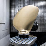 Final machined CPP propeller blade at KIMI Marine Shaft Center