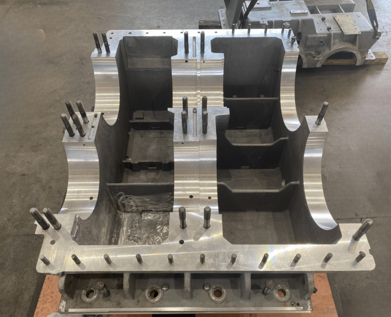 Precision bore machining and alignment verification of RENK reduction gear housing at KIMI
