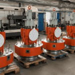 Reconditioned 2-stroke cylinder covers ready for installation after final inspection at KIMI
