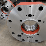 Reconditioned 2-stroke cylinder cover released for service after final inspection and quality verification