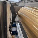 KIMI precision machining of a new propulsion shaft sleeve to OEM specifications and tolerances.